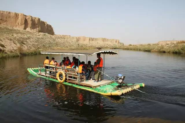银川旅游攻略水洞沟竹筏