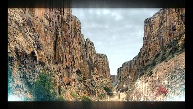 宁夏旅游水洞沟大峡谷