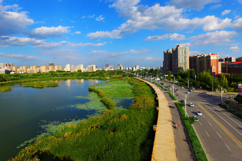 全国避暑旅游城市银川风光