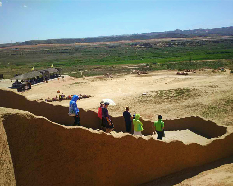 点击打开原图 银川旅游攻略水洞沟长城景观台