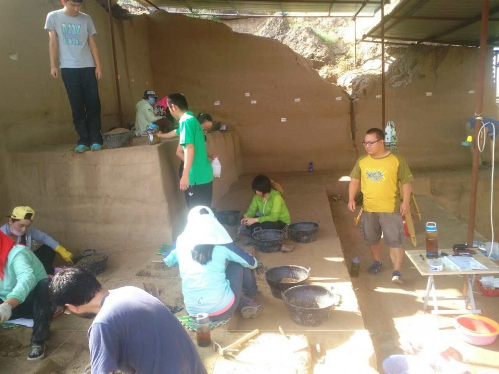 宁夏旅游水洞沟第六次考古发掘