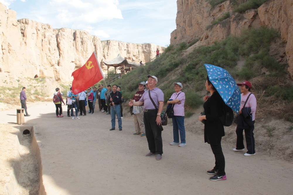 宁夏旅游水洞沟