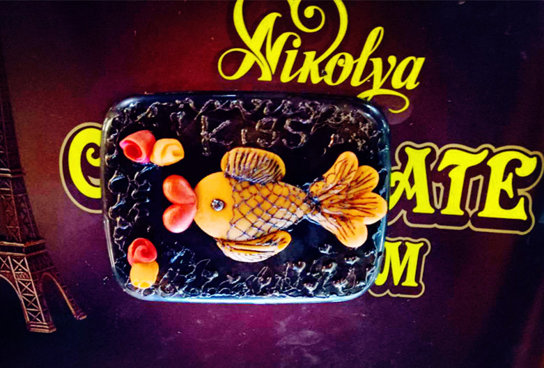 宁夏旅游景点水洞沟巧克力培训班学员作品