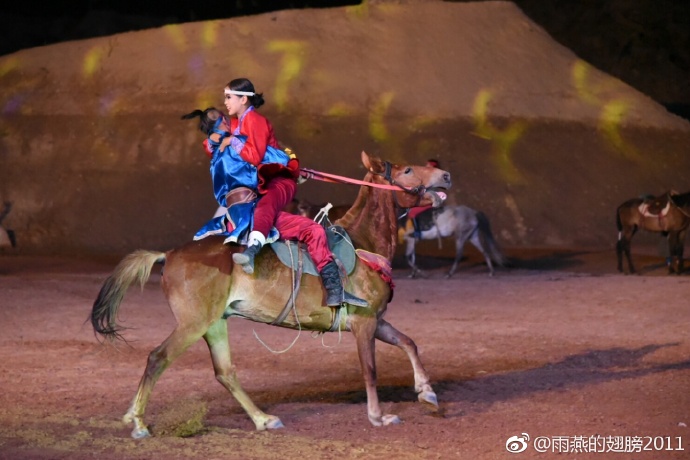 银川旅游攻略夜游水洞沟北疆天歌夜场演出