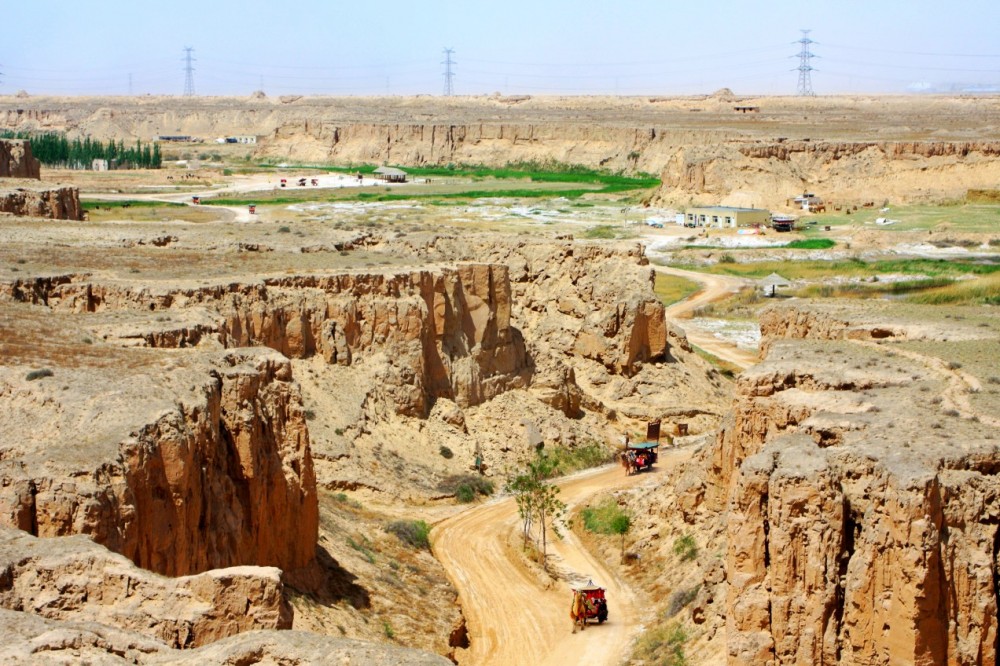  宁夏旅游水洞沟地下兵城