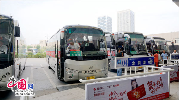 宁夏全域旅游集散中心开通水洞沟旅游直通车