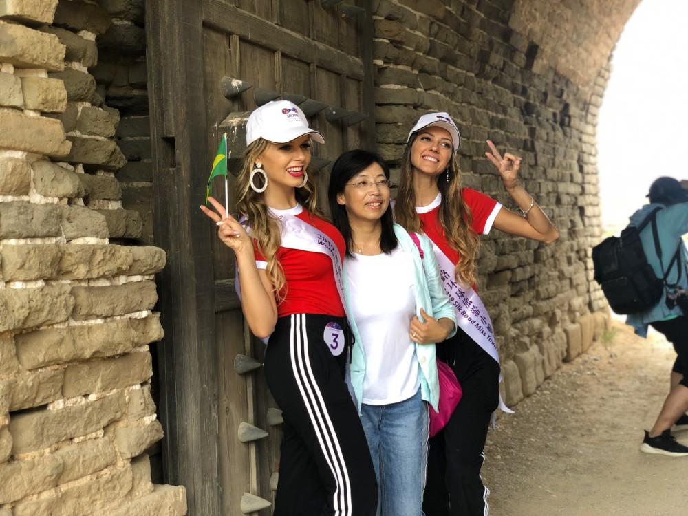 银川旅游景点水洞沟2019丝路环球旅游小姐大赛