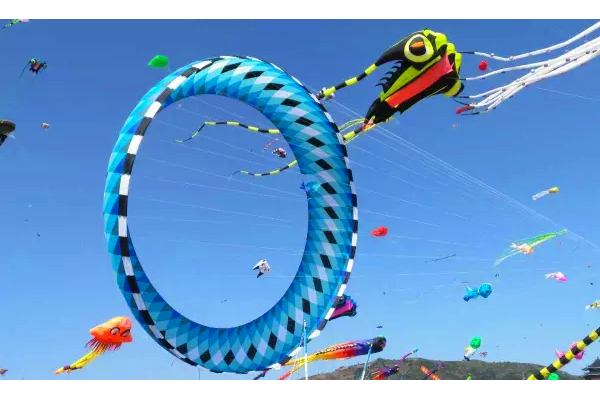 银川滨河丝绸之国际风筝放飞活动暨第六届水洞沟文化旅游节！