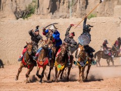 北疆天歌白天演出——实景现场壮烈厮杀场面1